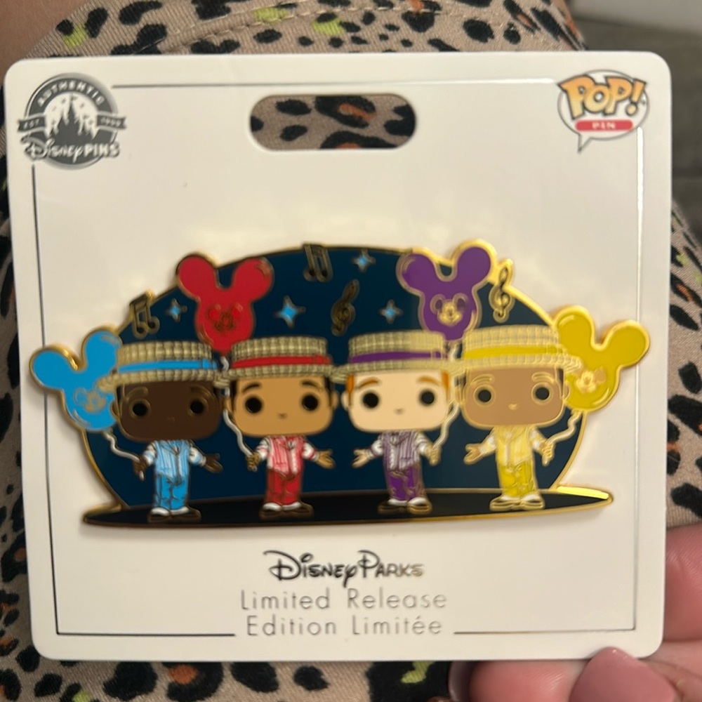 New Dapper Dans Disneyland Disney Trading Pin Funko POP Limited Release Edition